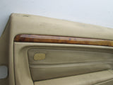 Mercedes 96-02 R129 SL500 SL300 left front door panel tan BROKEN (USED)