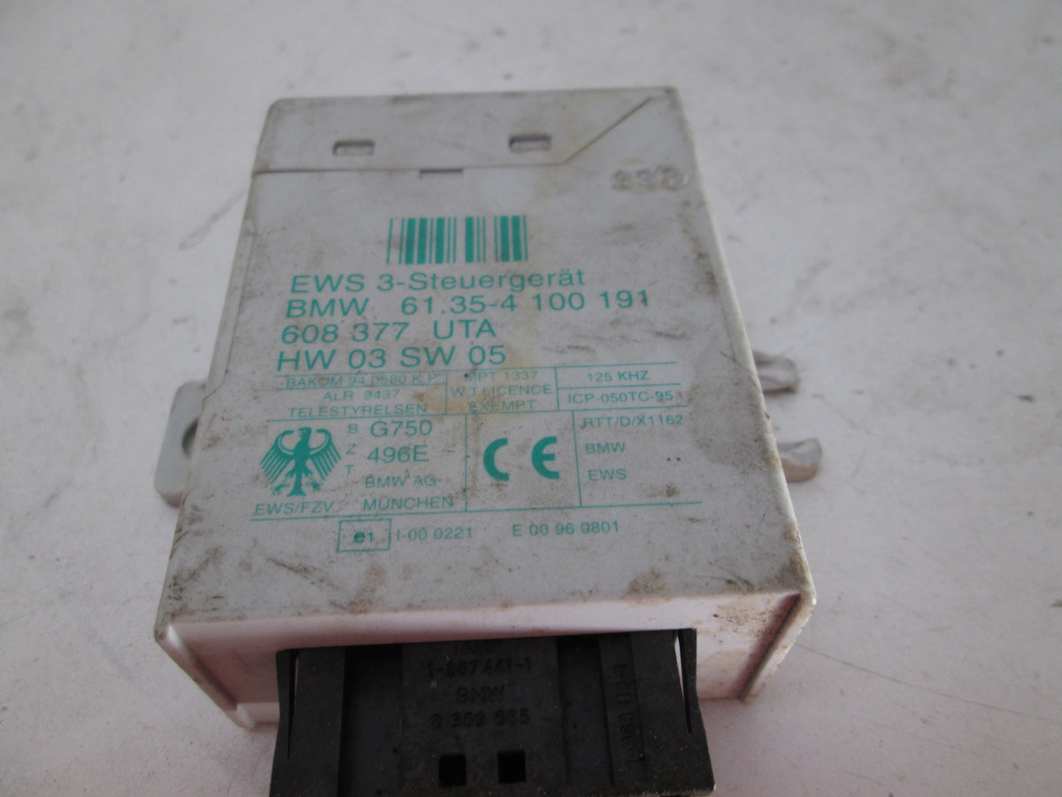 BMW EWS Anti-Theft Control Module 61354100191 (USED) – Allums Imports
