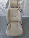 Mercedes R129 96-02 SL500 500SL SL320 left front seat tan