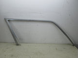 Mercedes W123 Wagon Left Rear Quarter Glass Upper Trim Silver #44 (USED)