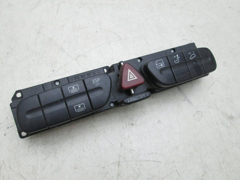 Mercedes W203 C240 C230 Hazard Switch Dashboard Control Panel 2038215258 (USED)