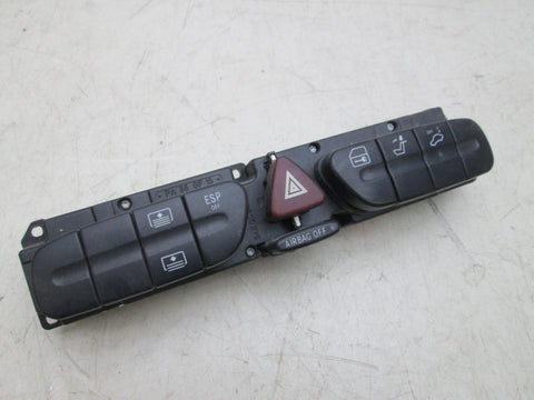 Mercedes W203 C240 C230 Hazard Switch Dashboard Control Panel 2038215510 (USED)