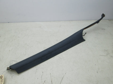 Mercedes R107 W107 Right Front A-Pillar Trim Molding Blue #114 (USED)
