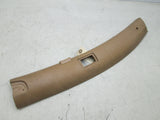Mercedes R107 W107 Right Front Interior Windshield Cover Trim Molding Tan #125 (USED)