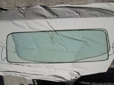Mercedes W116 Sedan 300SD 450SE 450SEL Rear Back Glass (USED)