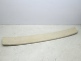 Mercedes R107 W107 Hardtop Back Glass Upper Cover Trim Molding Tan #4 (USED)