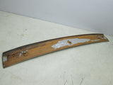 Mercedes R107 W107 Hardtop Back Glass Upper Cover Trim Molding Tan #4 (USED)