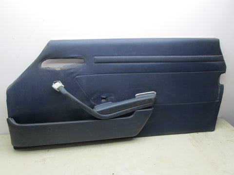 Mercedes R107 380SL 450SL right front door panel blue #1 (USED)