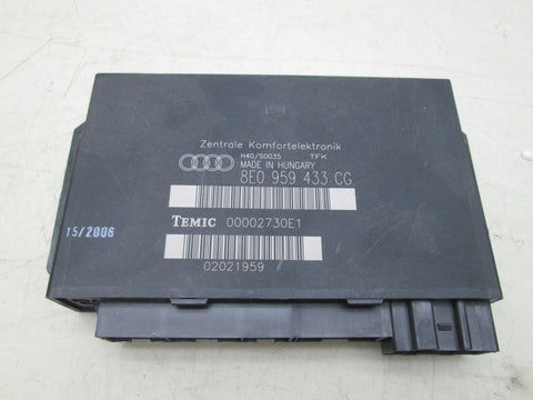 Audi A4 S4 comfort control module CCM 8E0959433CG (USED)