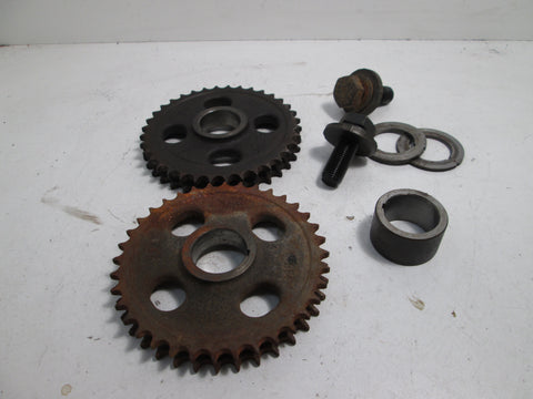 Mercedes R107 W116 Engine Left/Right Camshaft Gear Kit #117011 (USED)