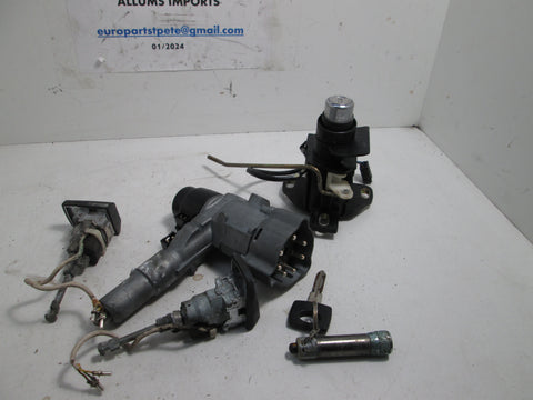 Mercedes W124 Ignition Lock Housing w/Key Door Locks 1244622030 #82 (USED)