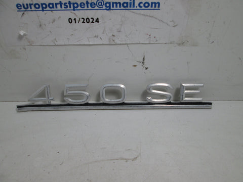 Mercedes Trunk Emblem 450SE 265mm (USED)