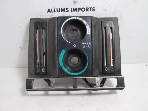 Mercedes W116 450SEL 300SD A/C Heater Climate Control Panel Bezel #11604 (USED)