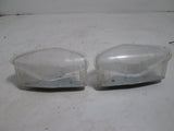 Mercedes W108 Head Light Frame Reflector Lens Sold as Set #1121 (USED)