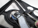 Mercedes W208 CLK320 CLK430 Left Rear Window Regulator 2086700103 (USED)