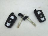 BMW E90 328i ignition lock set key ECU DME MSV80 glove door handle 7567362 (USED)