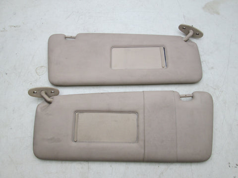 BMW E32 735i 735iL 740iL Left/Right Sunvisor tan (USED)
