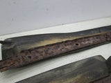 Mercedes W123 wagon front and rear EURO bumper trim (USED)
