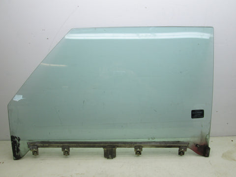 Mercedes R107 380SL 450SL 560SL left front door glass window #17 (USED)