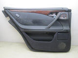 Mercedes W210 E320 E300 E420 left rear door panel black (USED)