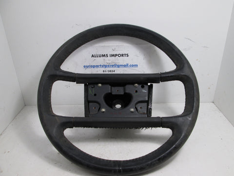 Porsche 944 968 Steering Wheel Black Leather 94434708409 (USED)