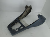BMW E28 528e 535i center console shifter bezel blue needs repair (USED)