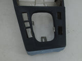 BMW E28 528e 535i center console shifter bezel blue needs repair (USED)