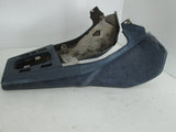 BMW E28 528e 535i center console shifter bezel blue needs repair (USED)