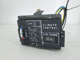 Mercedes R107 450SL 380SL A/C Heater Climate Control Panel w/Vacuum Switch (USED)