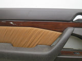 Mercedes W140 S500 S420 S320 LWB left rear door panel Brown #3 (USED)