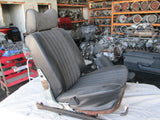 Mercedes R107 450SL Left Seat EURO Cloth Black/Grey (USED)