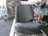 Mercedes R107 450SL Right Seat EURO Cloth Black/Grey (USED)