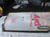 Mercedes R107 450SL Left Door Panel EURO Cloth Black/Grey (USED)