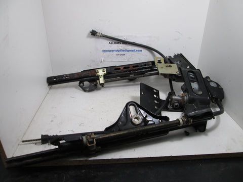 Porsche 944 968 Left 4 way Power Seat Track w/Cables Transmissions (USED)
