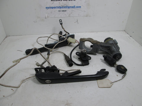 Porsche 944 Ignition Door Glove Box Lock Trunk Lock Set w/Key (USED)