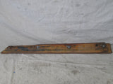 Mercedes W115 W114 left front upper door panel trim (used)