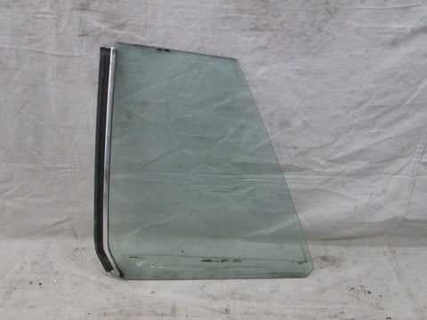 Mercedes R107 450SLC 380SLC left rear quarter window glass NO RAIL