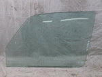 Mercedes W116 300 450 left front door glass window NO RAIL