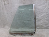 Mercedes R107 450SLC 380SLC right rear quarter window glass RUSTED RAIL#2