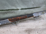 Mercedes R107 450SLC 380SLC right rear quarter window glass RUSTED RAIL#2