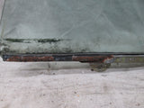 Mercedes R107 450SLC 380SLC left rear quarter window glass RUSTED RAIL#3