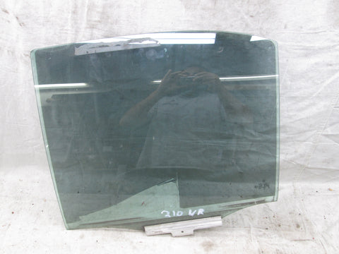 Mercedes W210 sedan left rear door window glass
