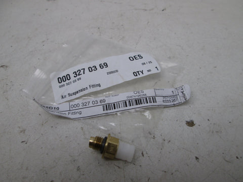 Mercedes Air Suspension Connector Fitting 0003270369 Genuine (NEW)