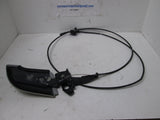 Mercedes W208 Convertible Top Left Folding Lid Release Latch w/Cable 2086900164 (USED)