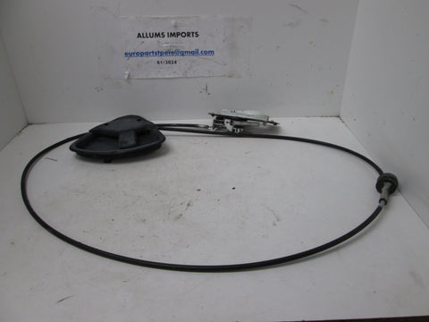 Porsche 944 968 Hood Latch w/Cable w/Handle (USED)