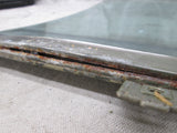 Mercedes W123 300 240 right rear door glass window RUSTED