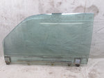 Mercedes W126 coupe 380SEC 560SEC left front window glass RUSTED