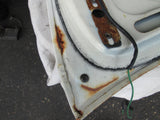 Volvo 240 86-93 sedan trunk lid white (USED)