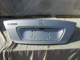 Mercedes W220 00-06 S430 S500 S600 trunk lid silver (USED)