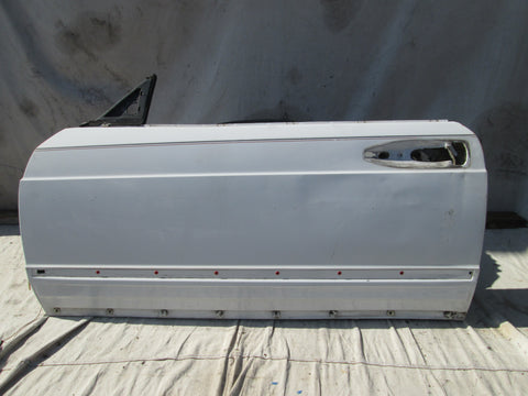 Mercedes W126 Coupe C126 560SEC 500SEC left door White (USED)